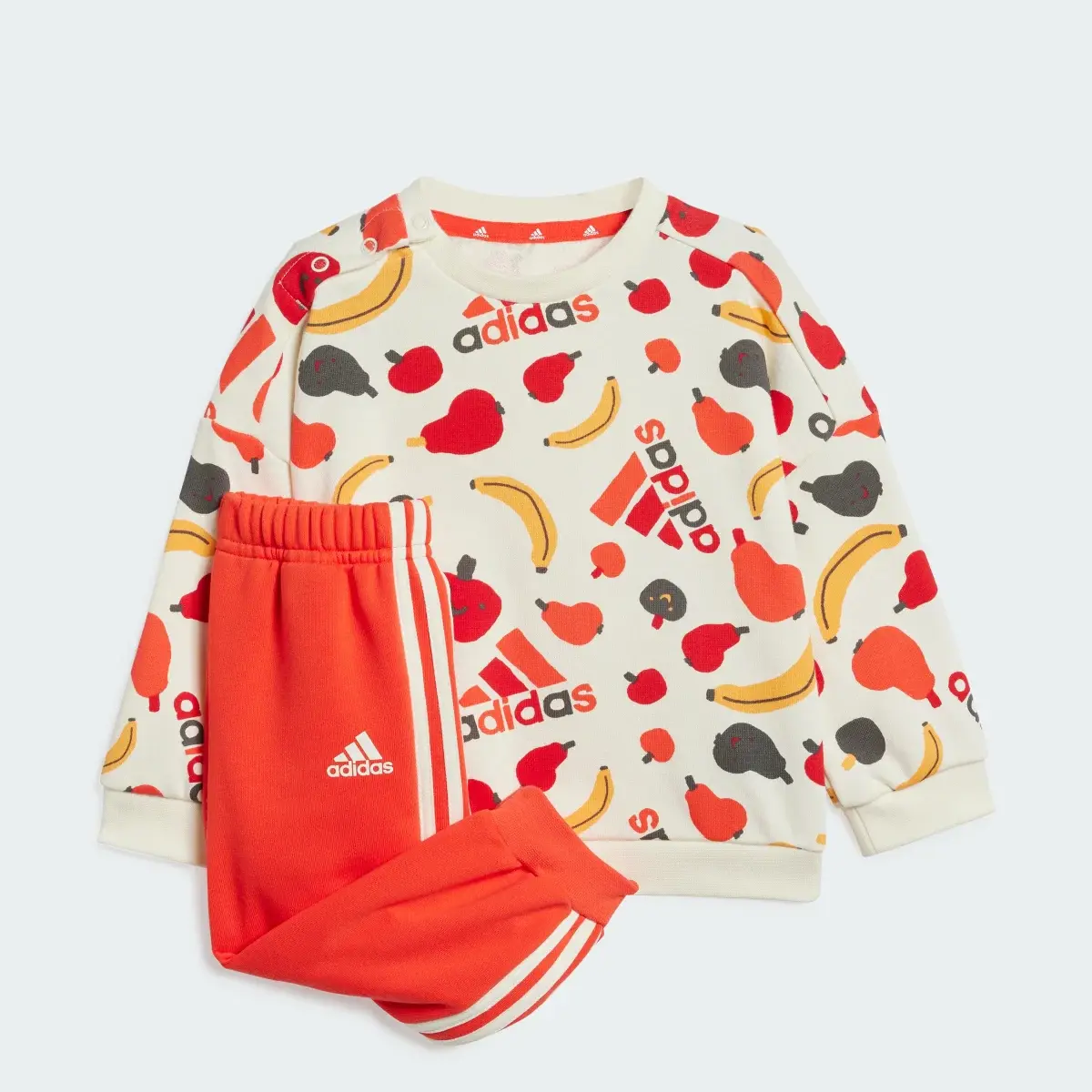 Adidas Ensemble sportswear imprimé intégral Essentials Enfants. 1