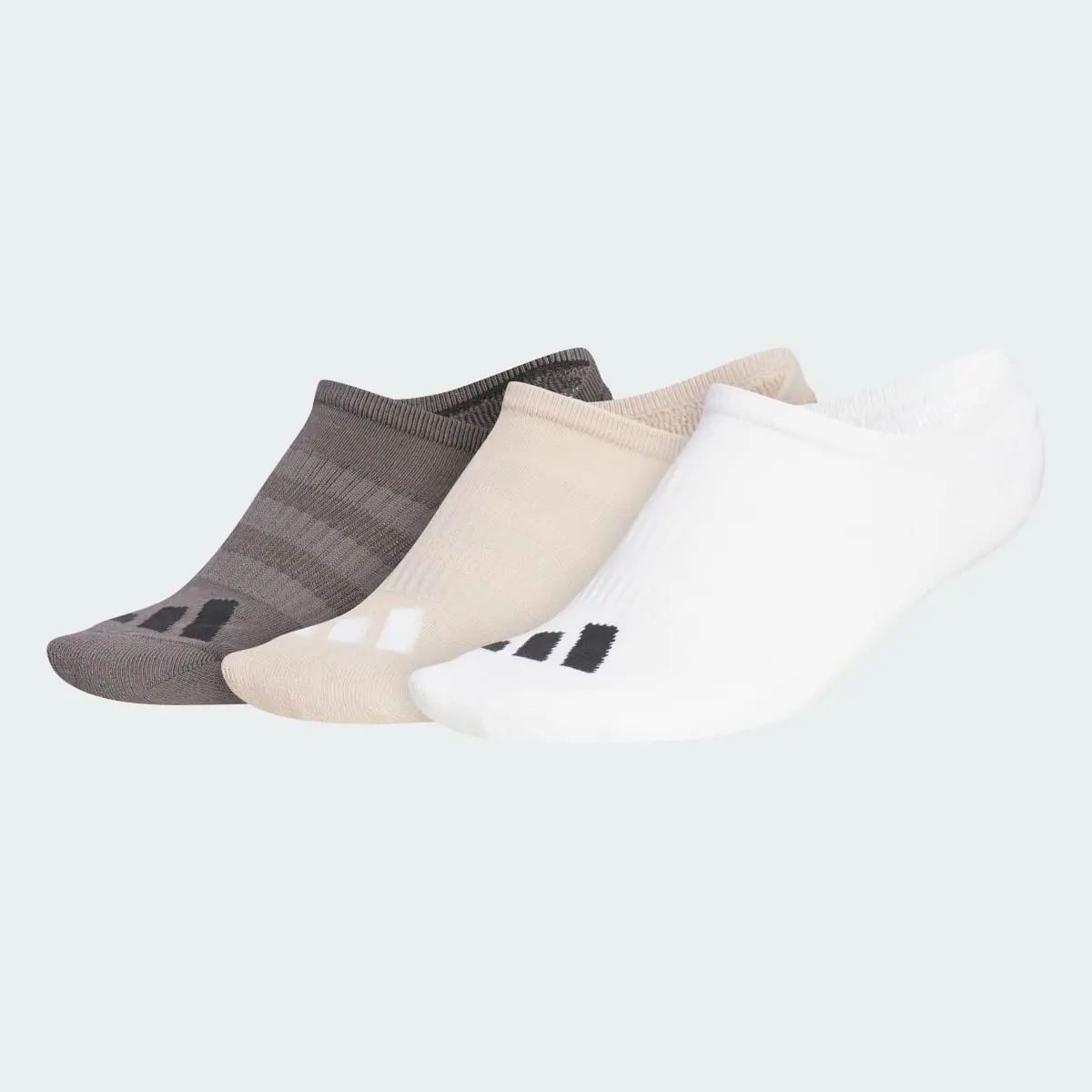 Adidas Women's No-Show Socks 3 Pairs. 2