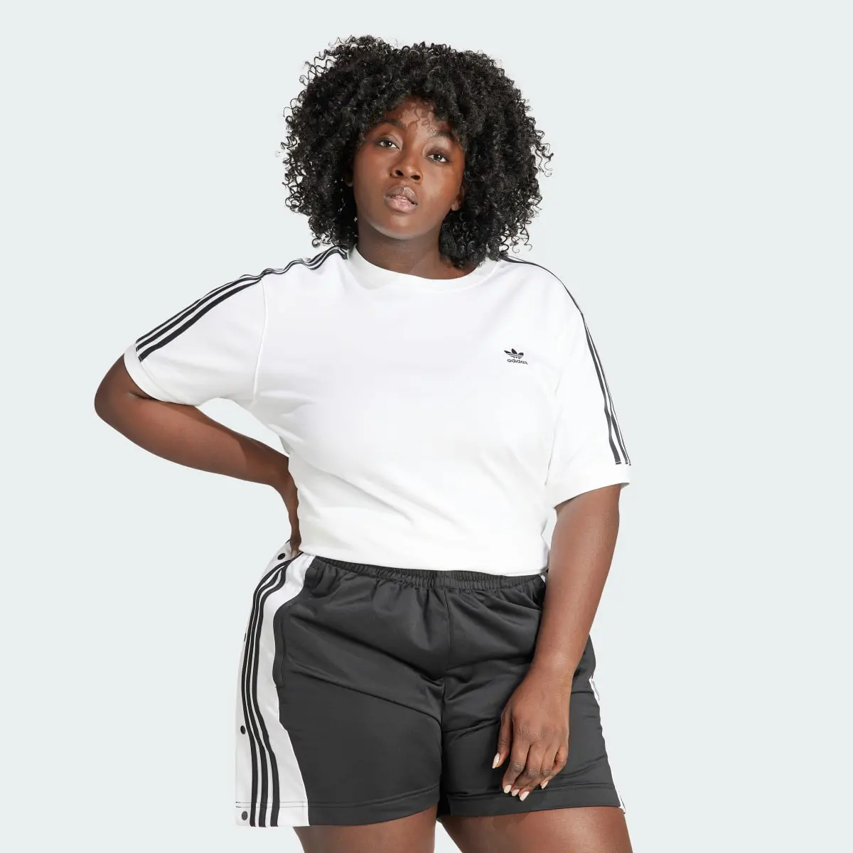 Adidas 3-Stripes Baby T-Shirt (Plus Size). 2