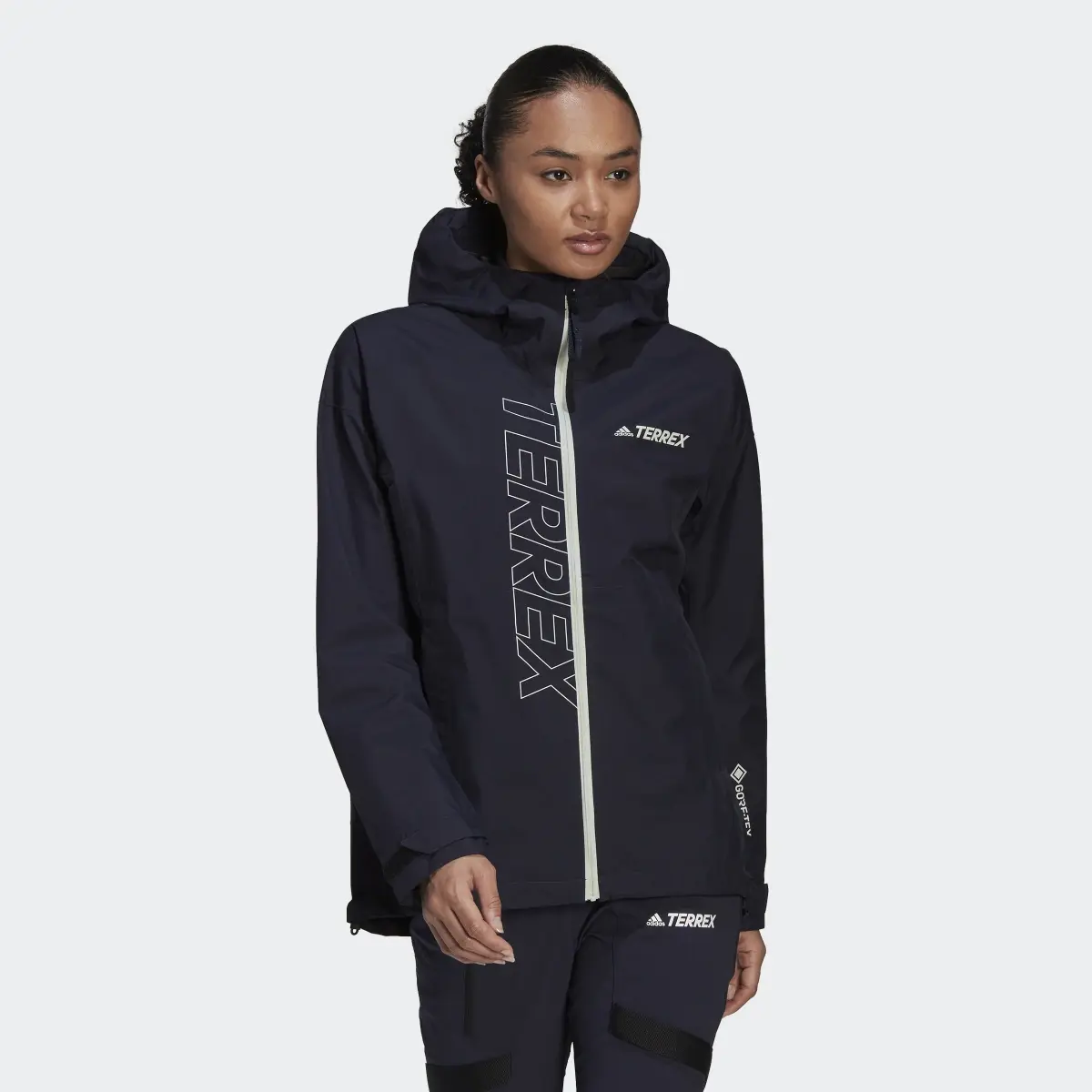 Adidas Terrex GORE-TEX Paclite Rain Jacket. 2