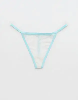 American Eagle SMOOTHEZ Mesh String Thong Underwear. 1