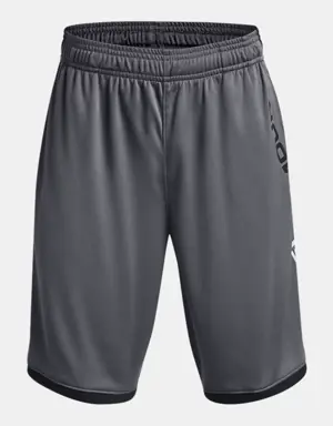 Boys' UA Stunt 3.0 Shorts (Extended Size)