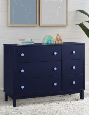 Gap babyGap Legacy Knobs 6 Drawer Dresser blue