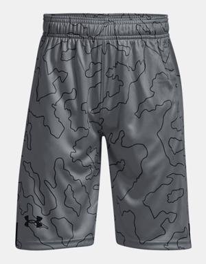Boys' UA Velocity Printed Shorts