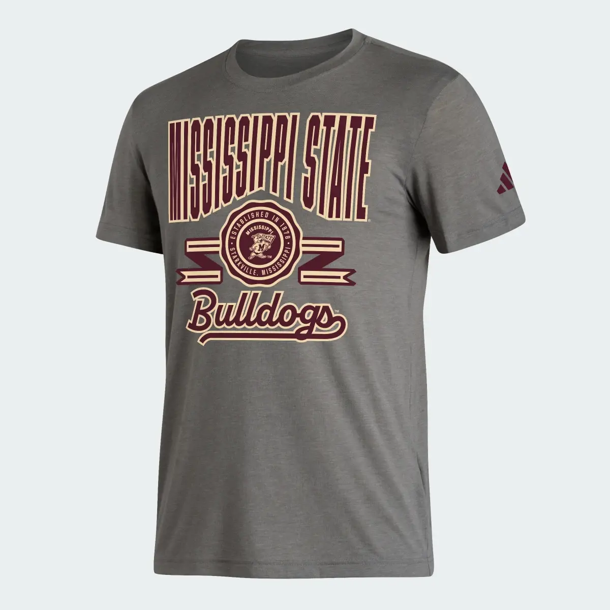 Adidas Mississippi State NCAA Blend AEROREADY Tee. 1