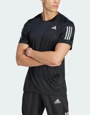 Adidas Playera Own the Run Carbon Measured