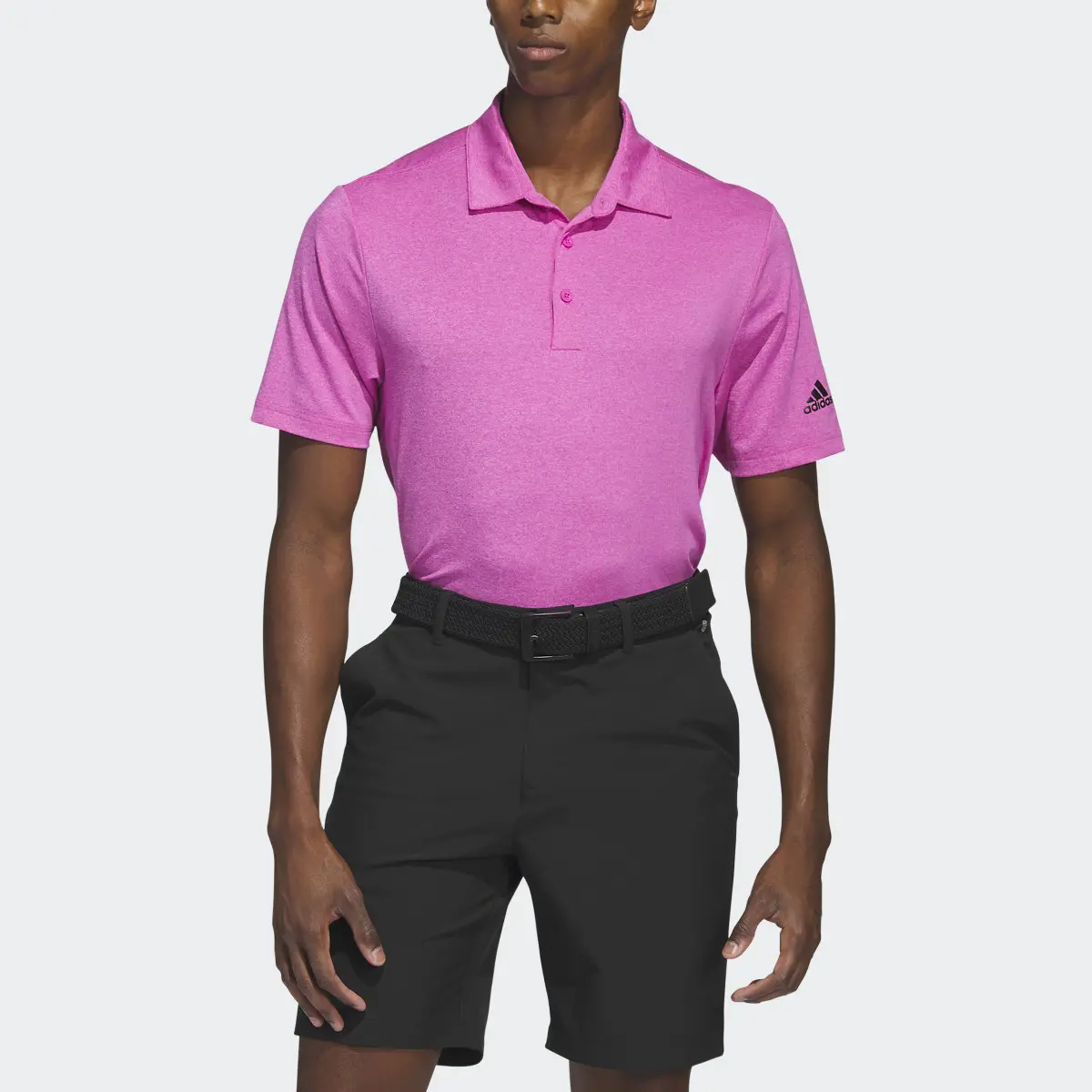 Adidas Ultimate365 Heather Polo Shirt. 1