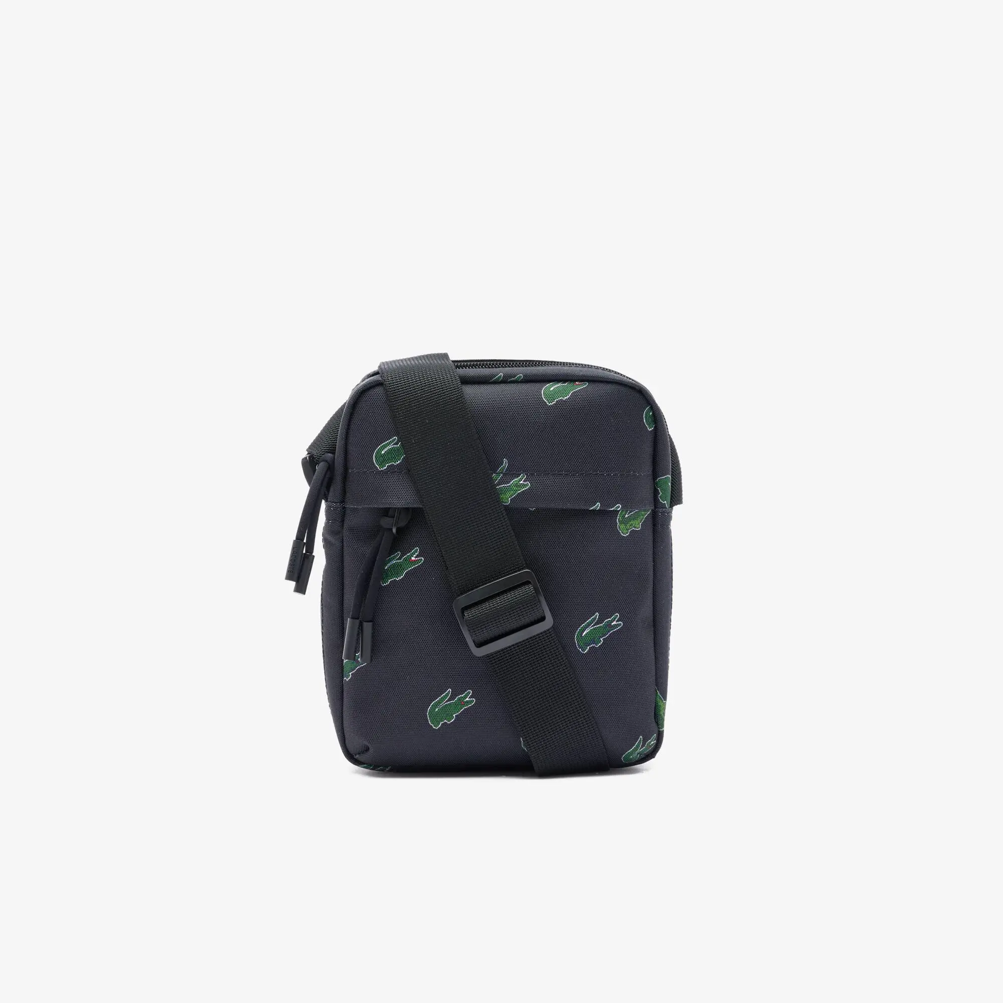 Lacoste Croc Print Satchel. 1