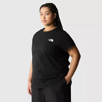 The North Face Women&#39;s Plus Size Simple Dome T-Shirt. 1