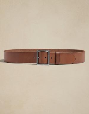 Rugged Leather Belt brown