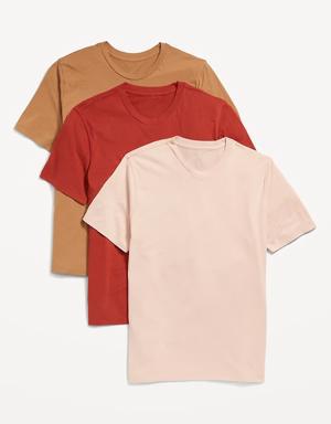 Soft-Washed Crew-Neck T-Shirt 3-Pack for Men