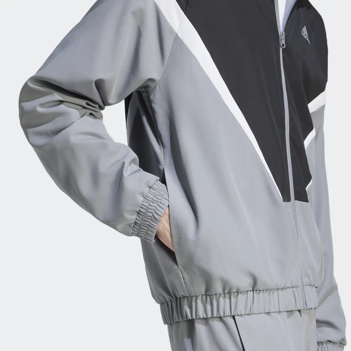 Adidas Sportswear Woven Non-Hooded Track Suit. 3