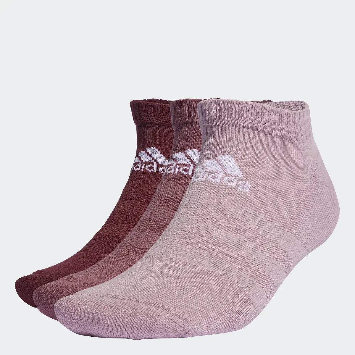 Adidas Calcetines Tobilleros Acolchados 3 Pares (UNISEX). 1