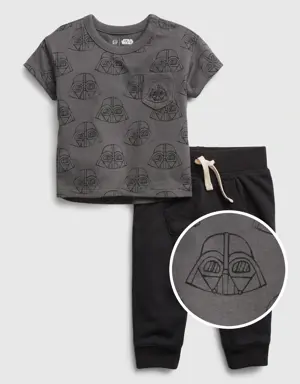 babyGap &#124 Star Wars&#153 2-Piece Outfit Set black