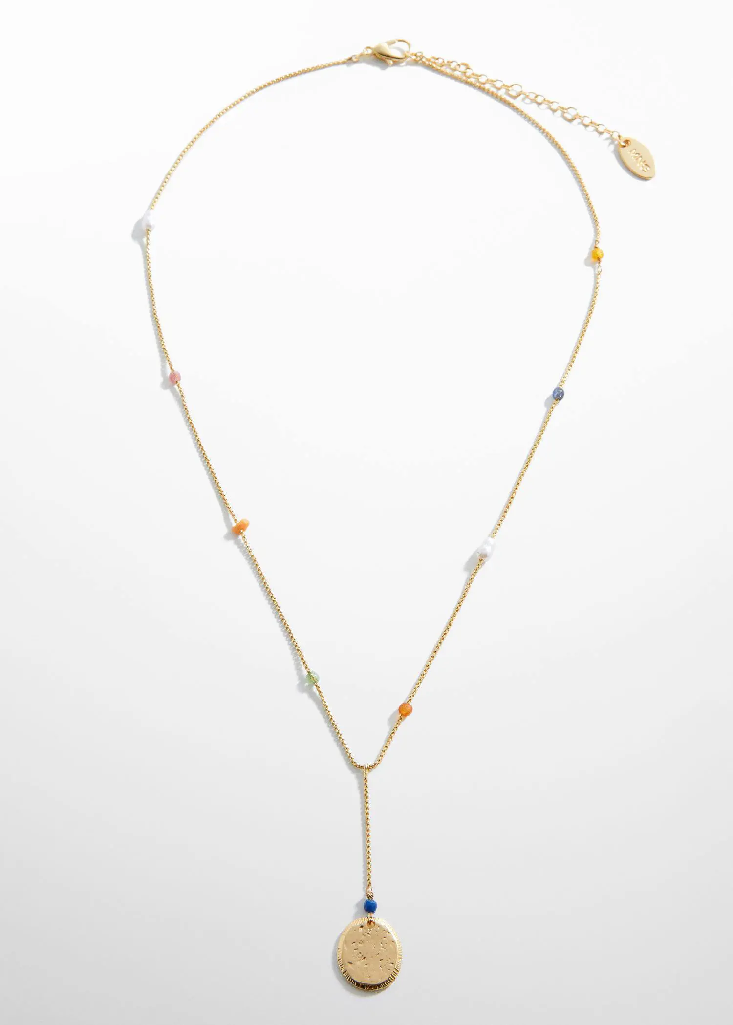 Mango Halskette mit Münzanhänger. 1