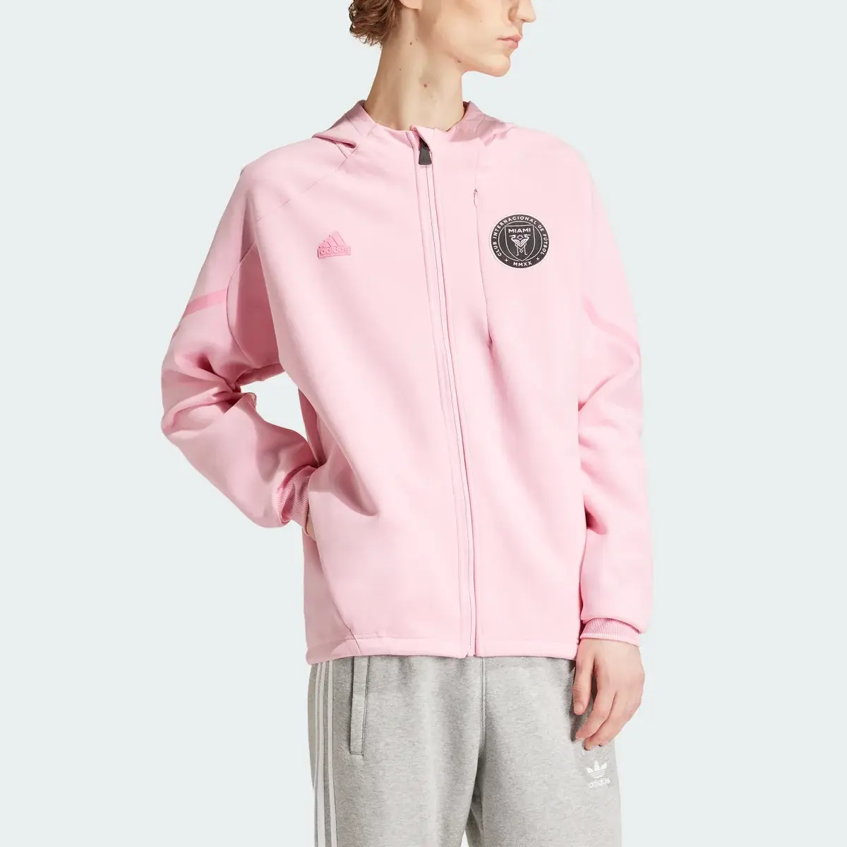 Adidas Bluza Inter Miami CF Designed for Gameday Anthem. 1