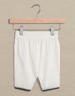 Easy Linen Pant for Baby + Toddler white