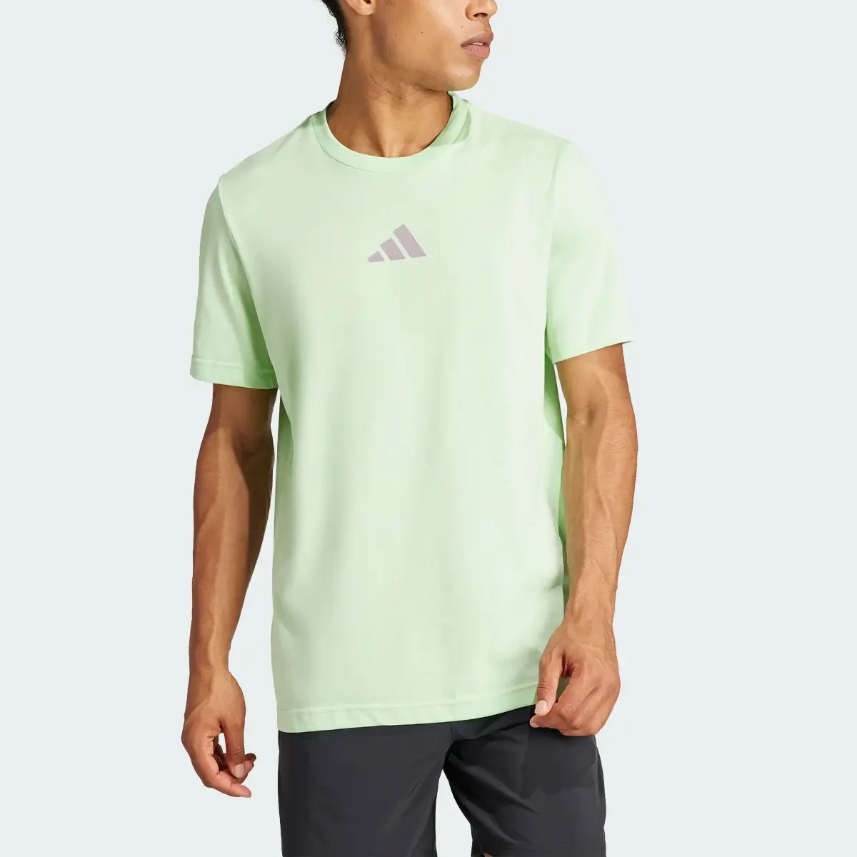 Adidas AEROREADY Tennis Ball Slam Graphic Tee. 1