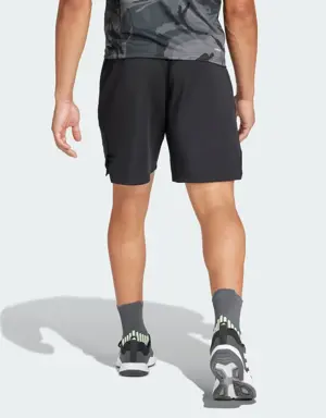 Workout Logo Knit Shorts