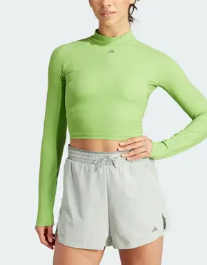 HIIT HEAT.RDY Long Sleeve Crop Long-Sleeve Top