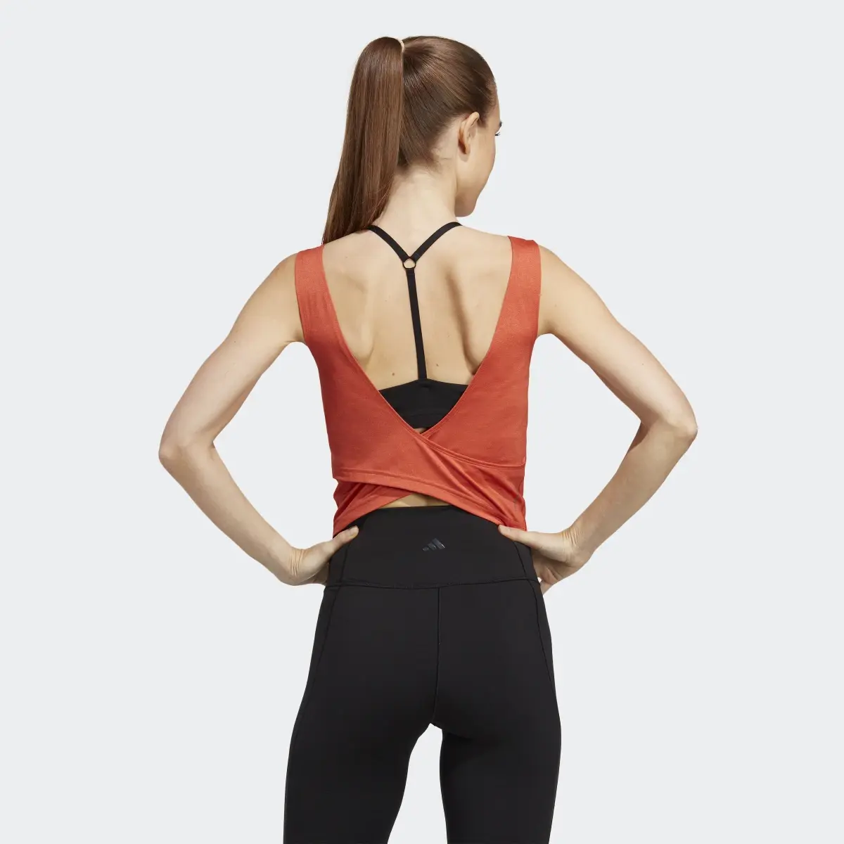 Adidas Yoga Studio Crop Tank Top. 3