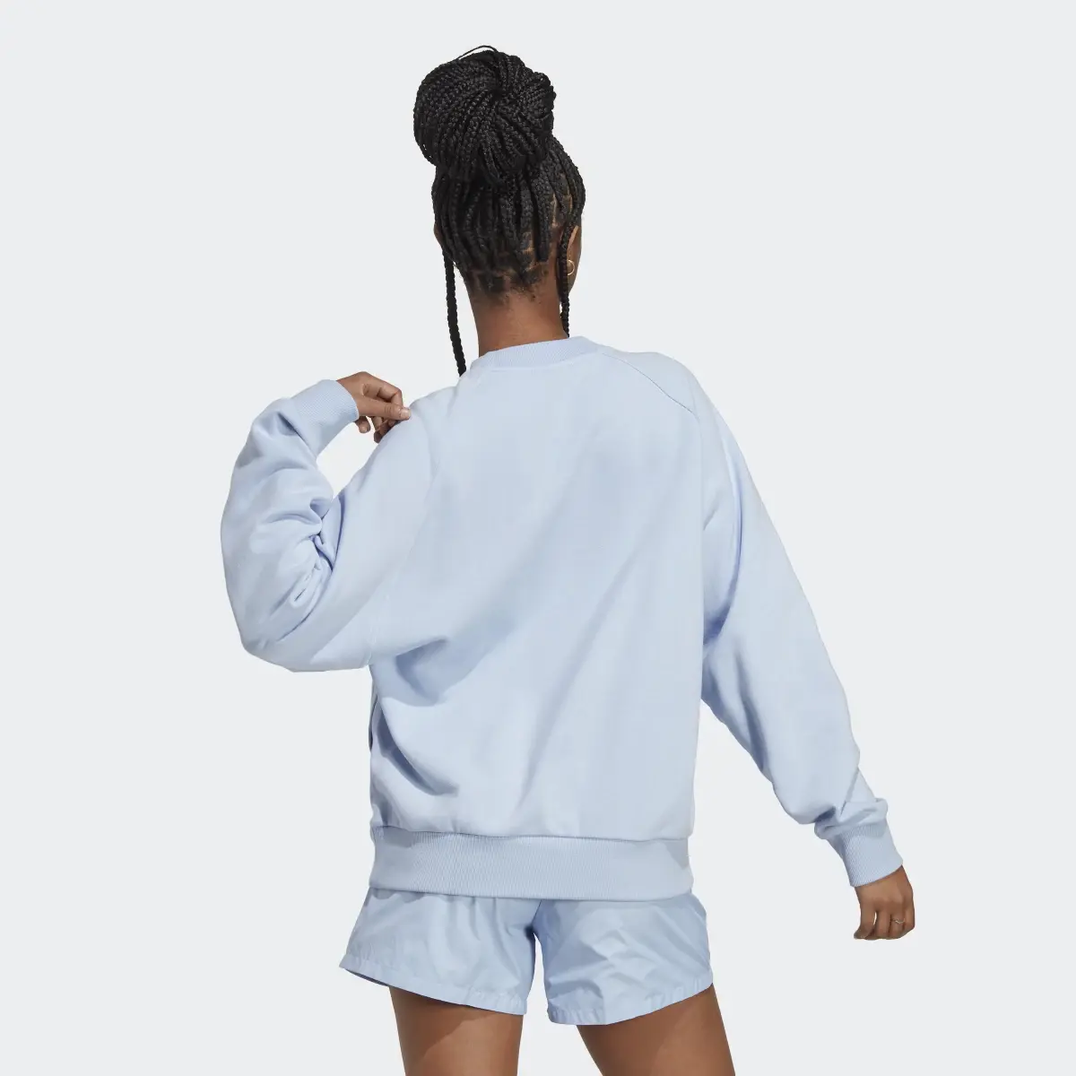 Adidas City Escape Loose Crew Sweatshirt. 3