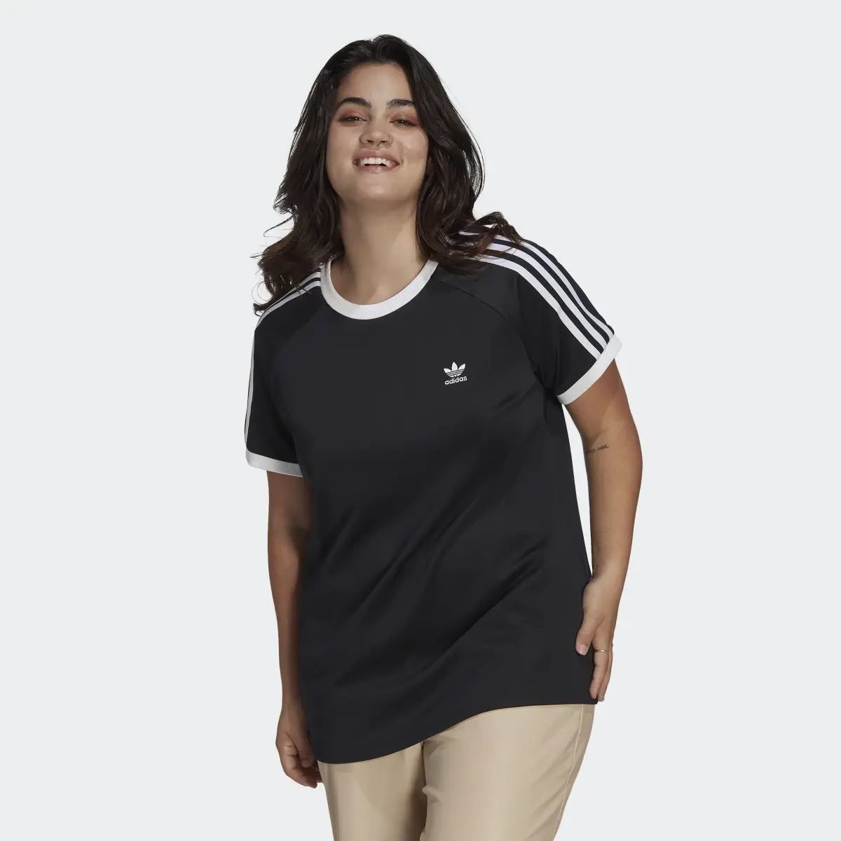 Adidas Playera Adicolor Classics Slim 3 Franjas. 2