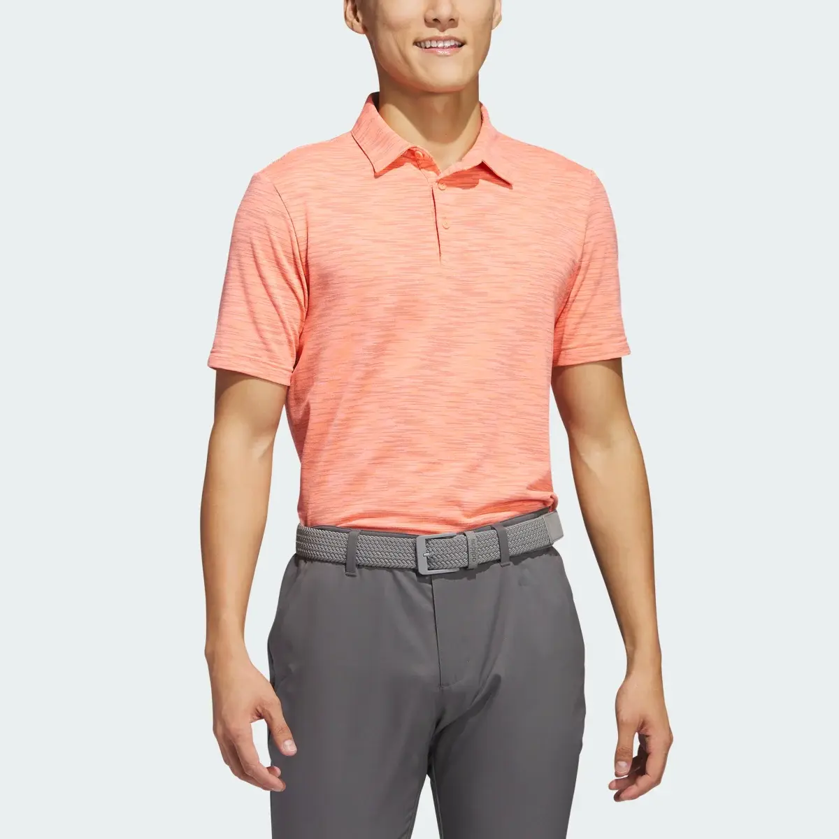 Adidas Space Dye Golf Polo Shirt. 1