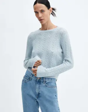 Mango Knit paillette sweater