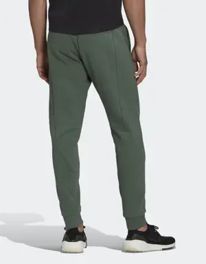Adidas Stadium Fleece Badge of Sport Cuffed Pants. 3 Adidas Stadium Fleece Badge of Sport Cuffed Pants. 3