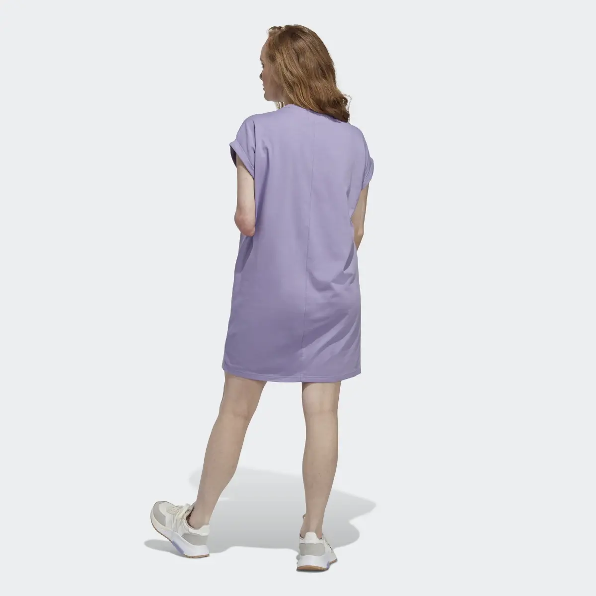 Adidas Adicolor Classics Trefoil Tee Dress. 3