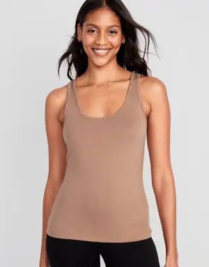 First-Layer Tank Top for Women brown