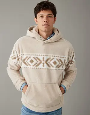 Sherpa Pullover Hoodie