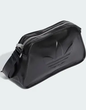 Adidas Polyurethane Embossed Trefoil Shoulder Bag. 2