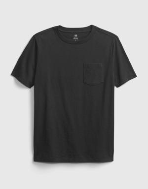 Kids Pocket T-Shirt black