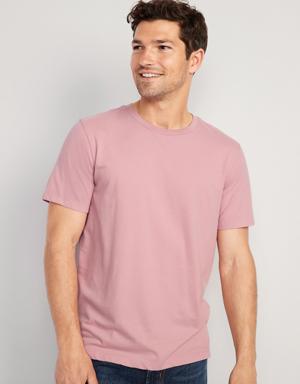 Crew-Neck T-Shirt for Men pink