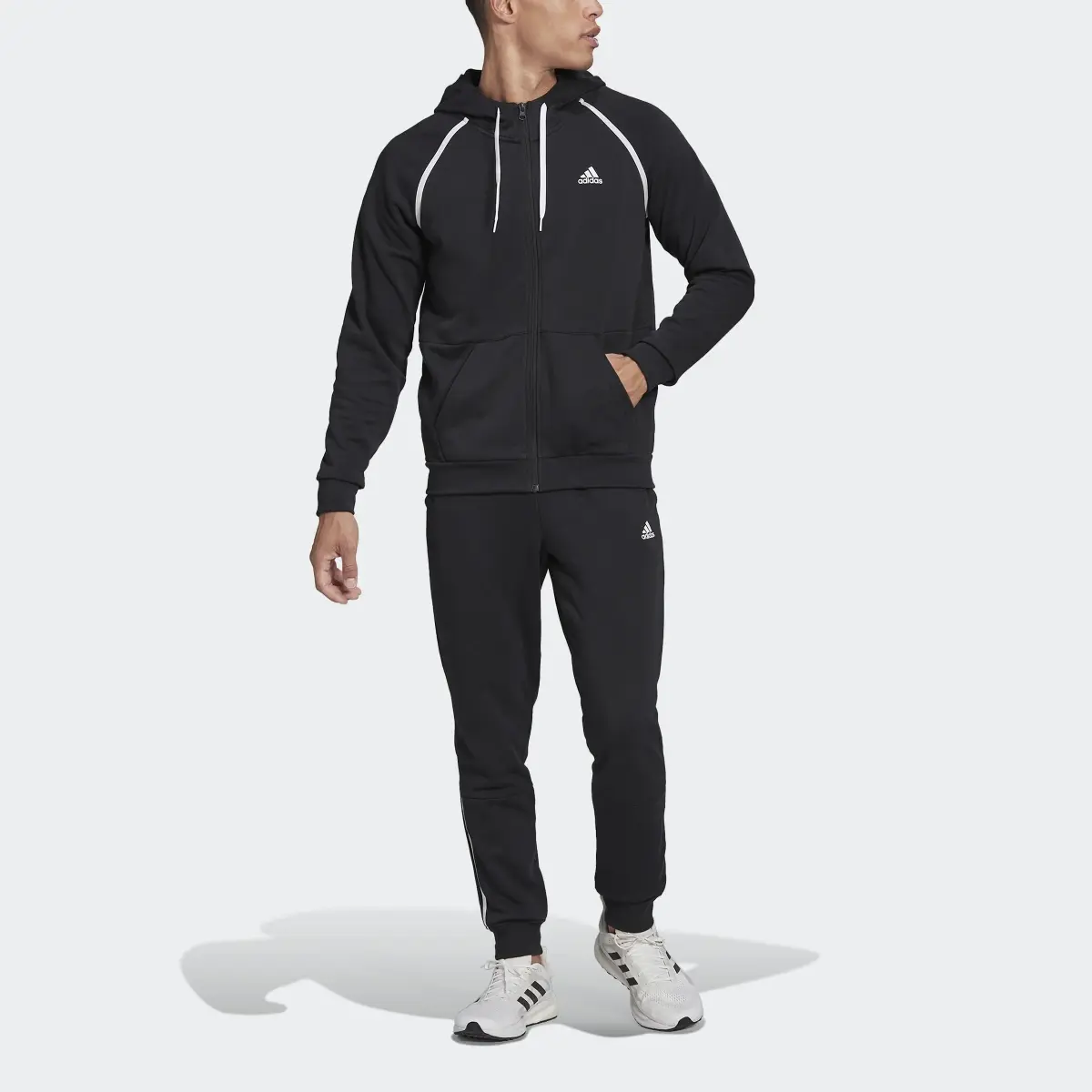 Adidas Cotton Piping Tracksuit. 1
