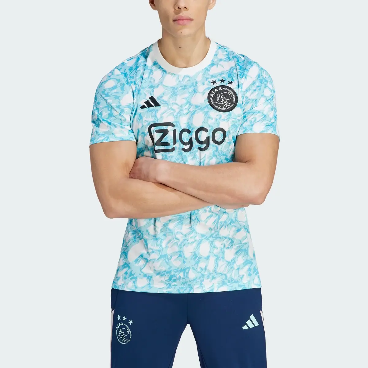 Adidas Camiseta calentamiento Ajax. 1