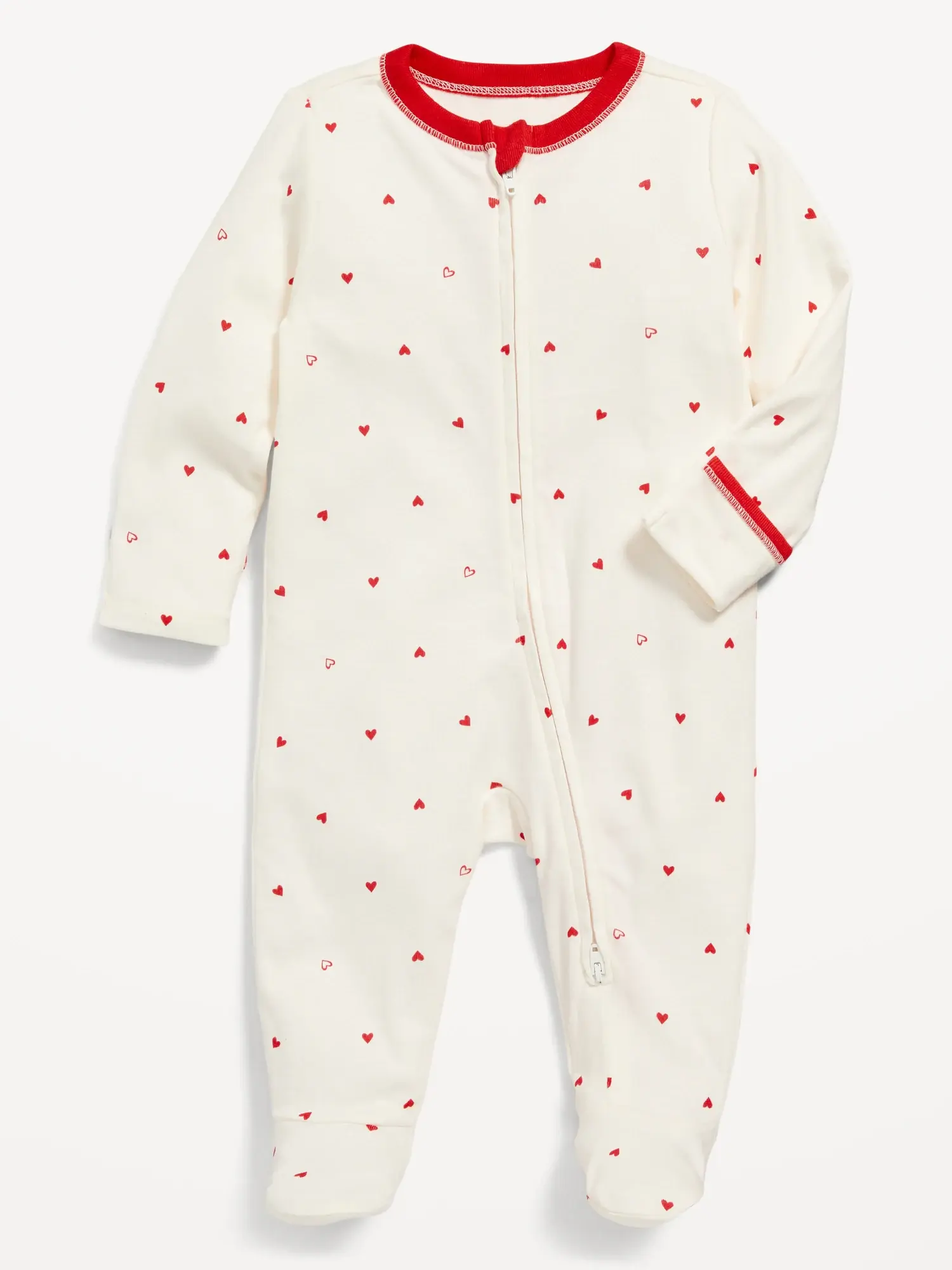 Old Navy Unisex Printed 2-Way-Zip Sleep & Play Footed One-Piece for Baby multi. 1