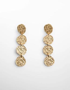 Long coin earrings 