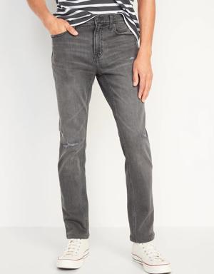 Slim Built-In Flex Jeans gray