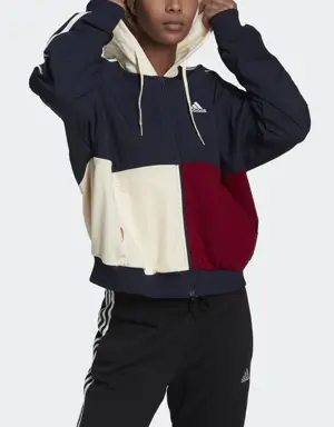 Adidas Casaco com Capuz 3-Stripes Essentials