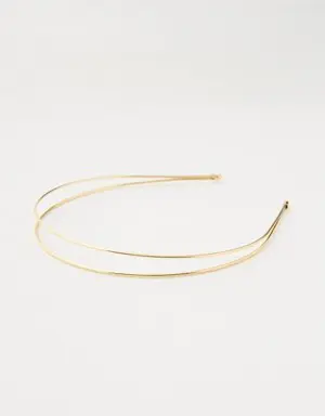 Gold Wire Headband