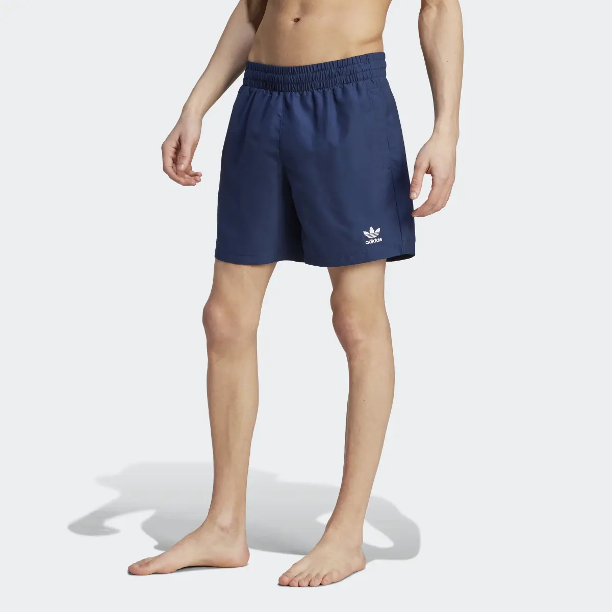Adidas Originals Essentials Solid Swim Shorts. 1