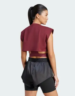 Adidas Top Power AEROREADY Crop Sleeveless. 3