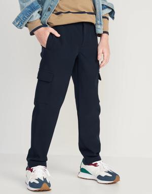 Old Navy StretchTech Tapered Cargo Performance Pants for Boys blue