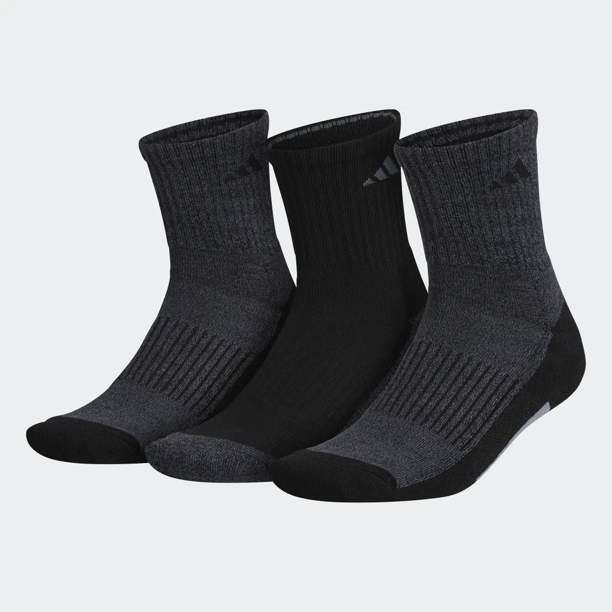 Adidas Cushioned X Mid-Crew Socks 3 Pairs. 2