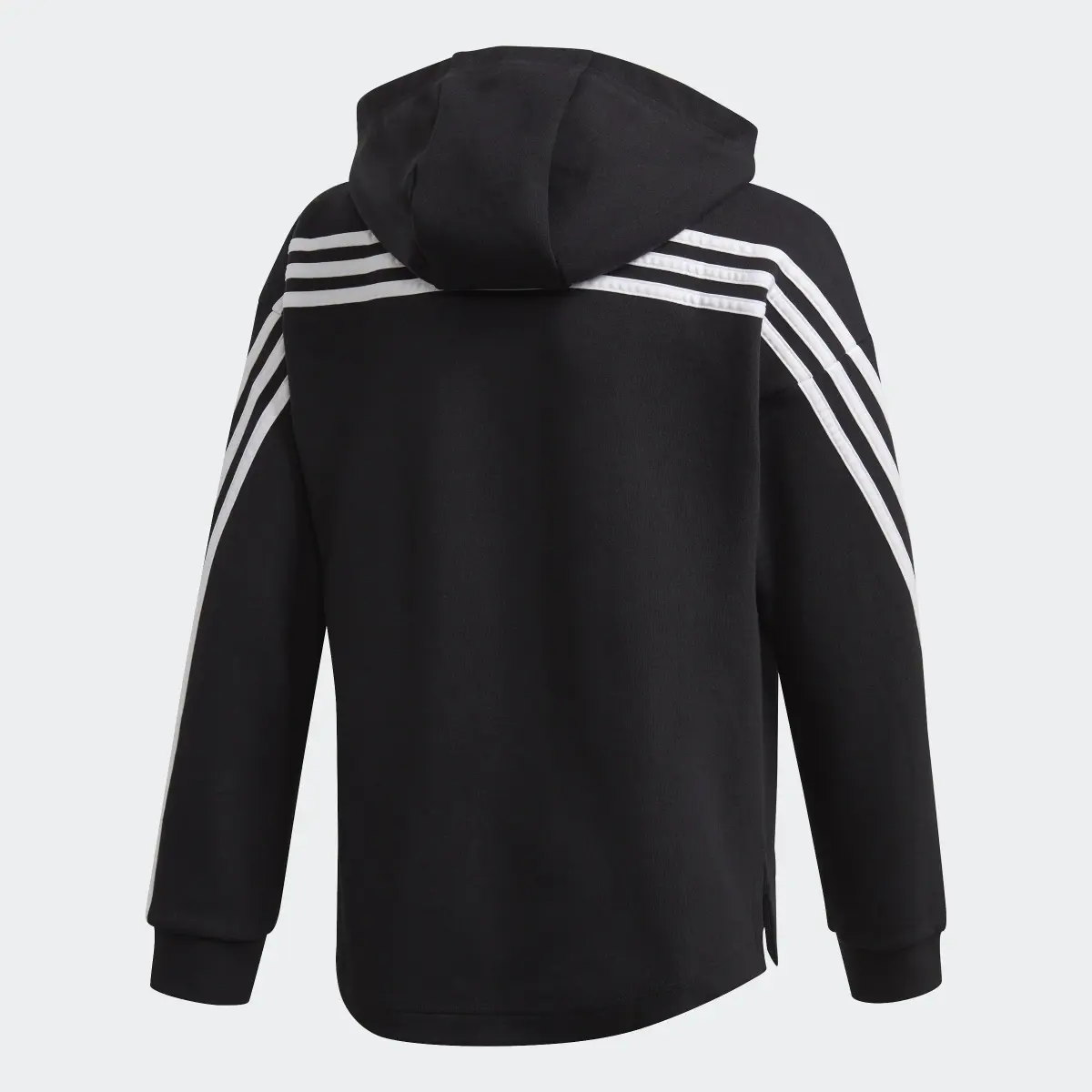 Adidas 3-Stripes Full-Zip Hoodie. 2
