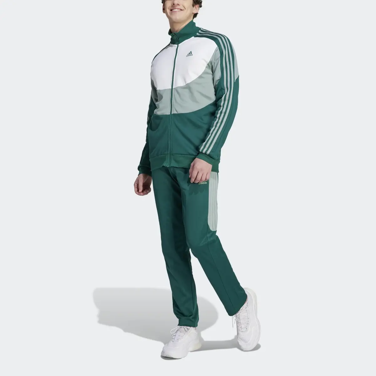 Adidas Colorblock Tracksuit. 1