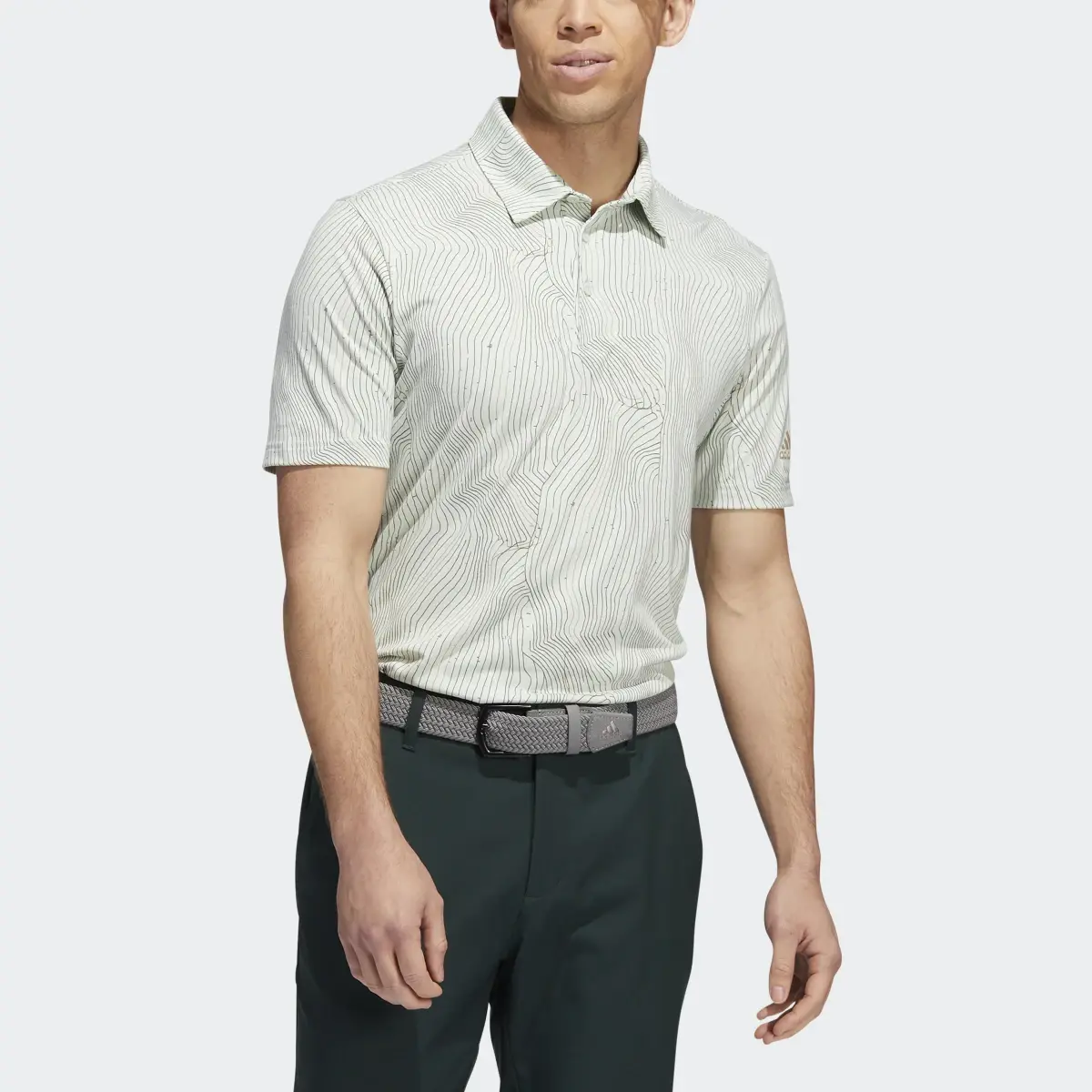 Adidas Course Map Polo Shirt. 1